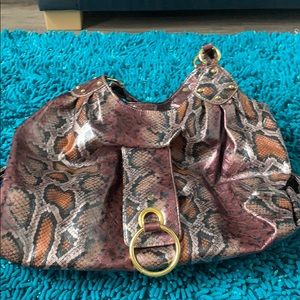 Big Buddha Snake skin purse